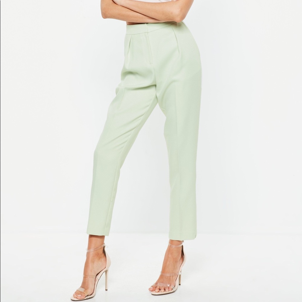 Betty Draper Mint Green Cigarette Pants